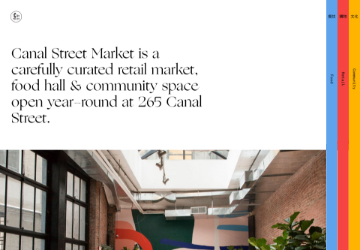canalstreet，餐饮、购物、文化市场