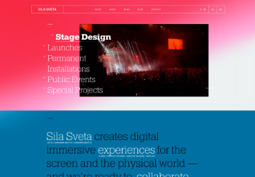 Sila Sveta 互动媒体概念设计公司